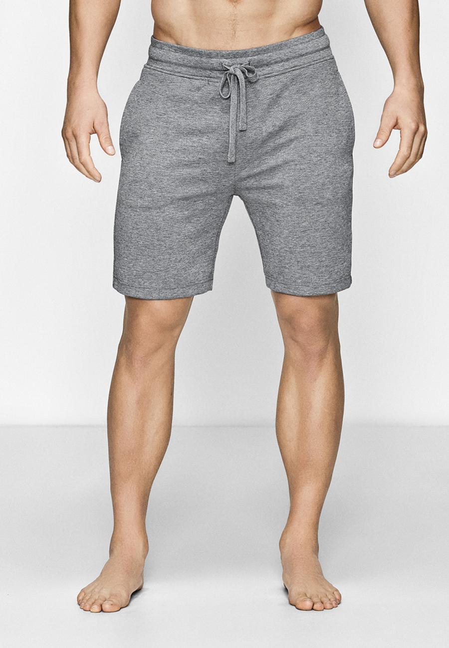 Sweatshorts, Bambus-Viskose, hellgrau