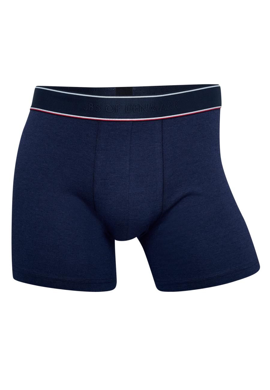 Unterhose, Piqué, 2er-Pack | Bambus-Viskose | schwarz und blau -JBS of Denmark Men