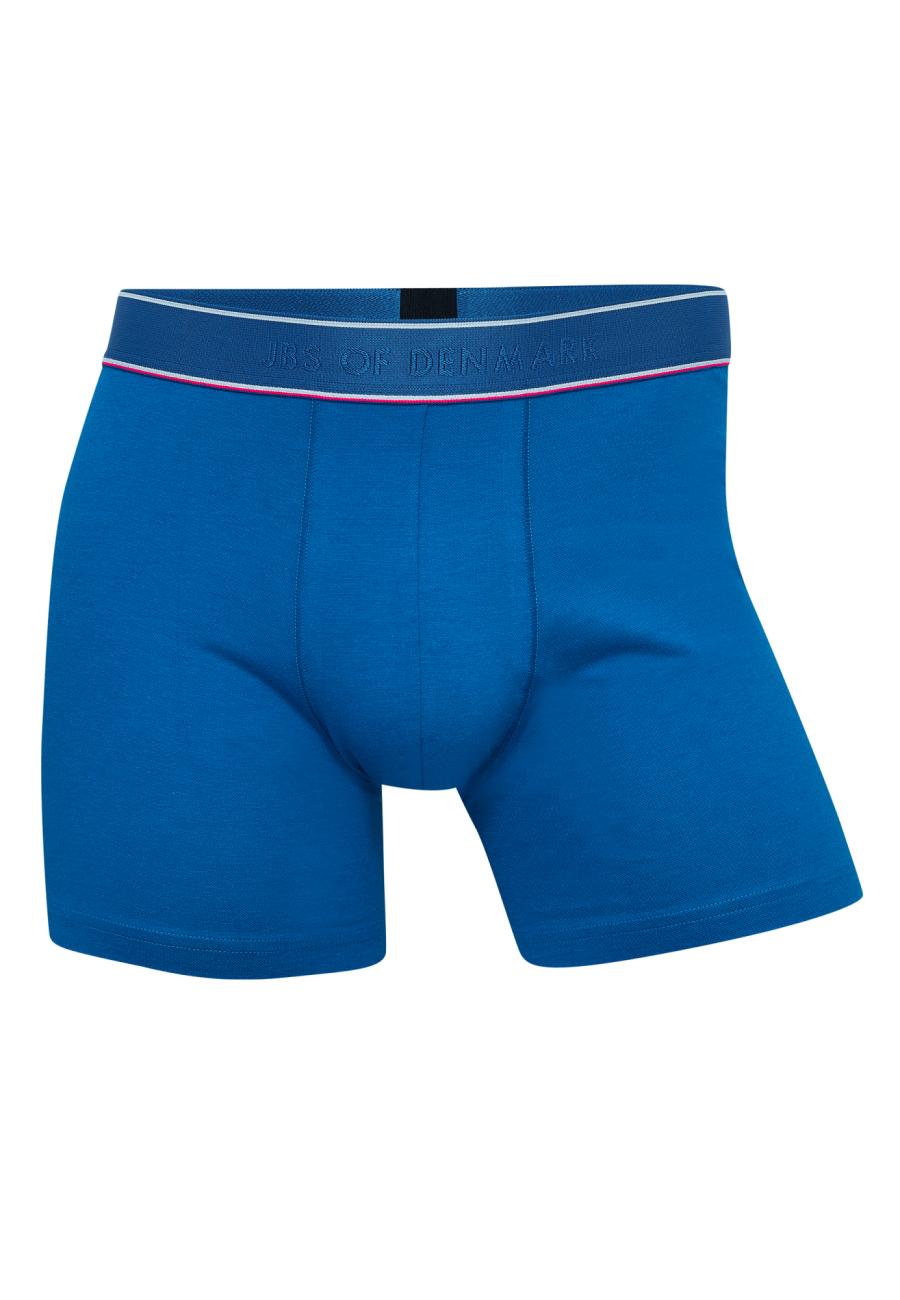 Unterhose, Piqué, 2er-Pack | Bambus-Viskose | schwarz und blau -JBS of Denmark Men