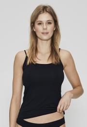 Trägertop | Bio-Baumwolle | schwarz -JBS of Denmark Women