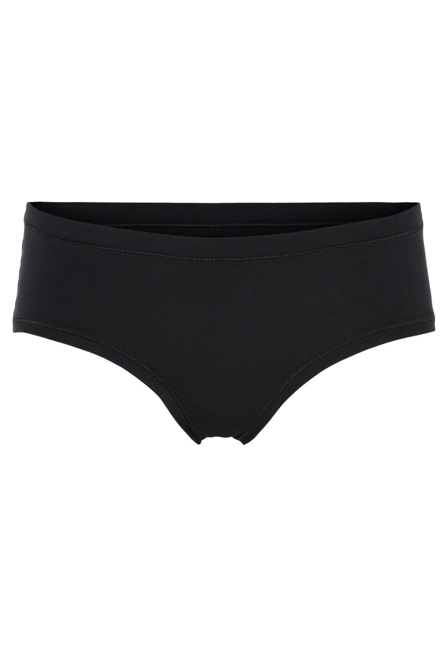 Hipster, Bio-Baumwolle, Schwarz