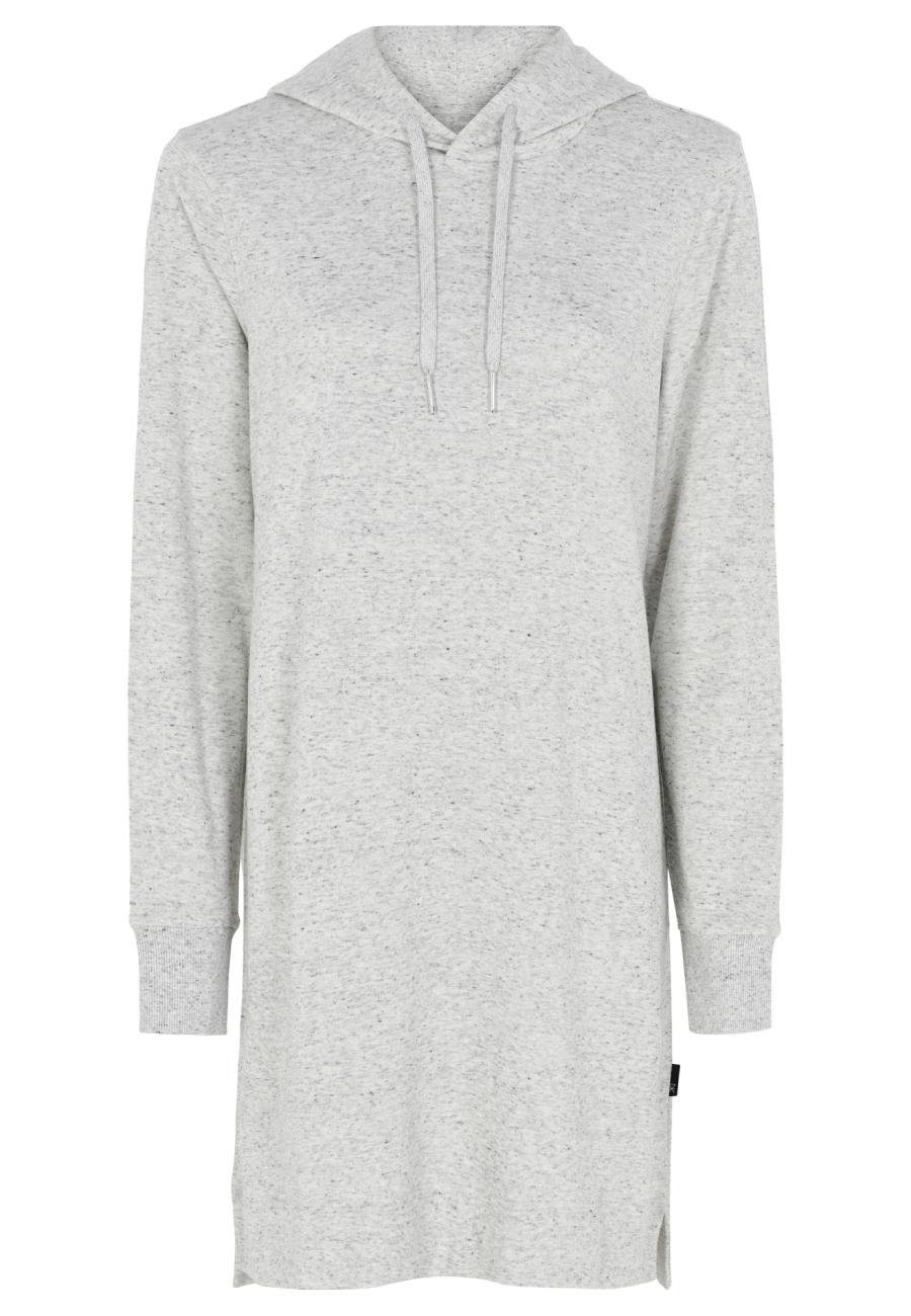Hoodie-Kleid | Bambus-Viskose | hellgrau -JBS of Denmark Women