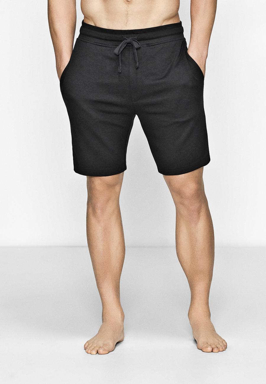 Sweatshorts, Bambus-Viskose, schwarz
