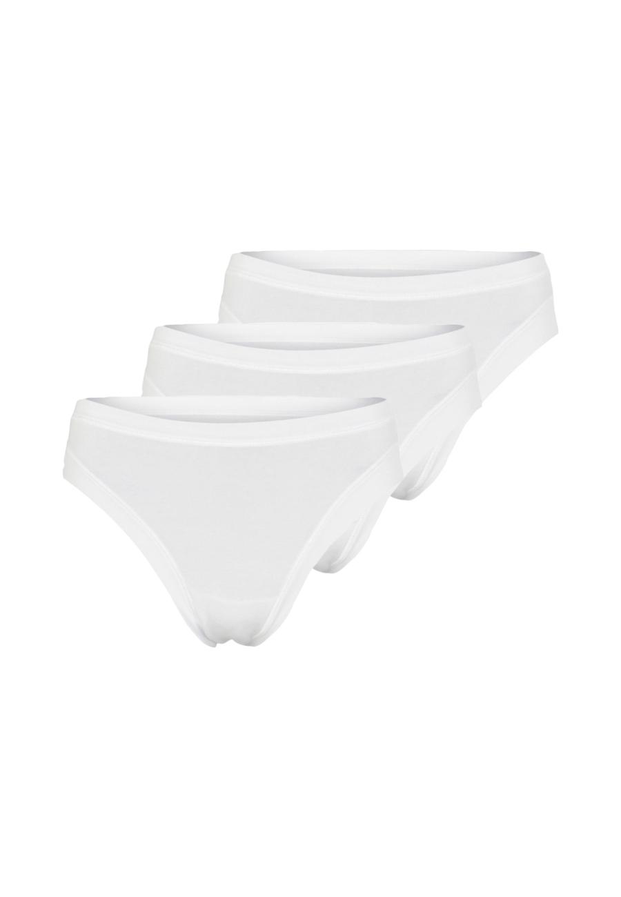 Slip, 3er-Pack | Bambus-Viskose | weiß -JBS of Denmark Women