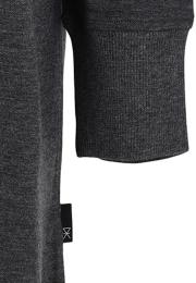 Hoodie-Kleid | Bambus-Viskose | dunkelgrau -JBS of Denmark Women