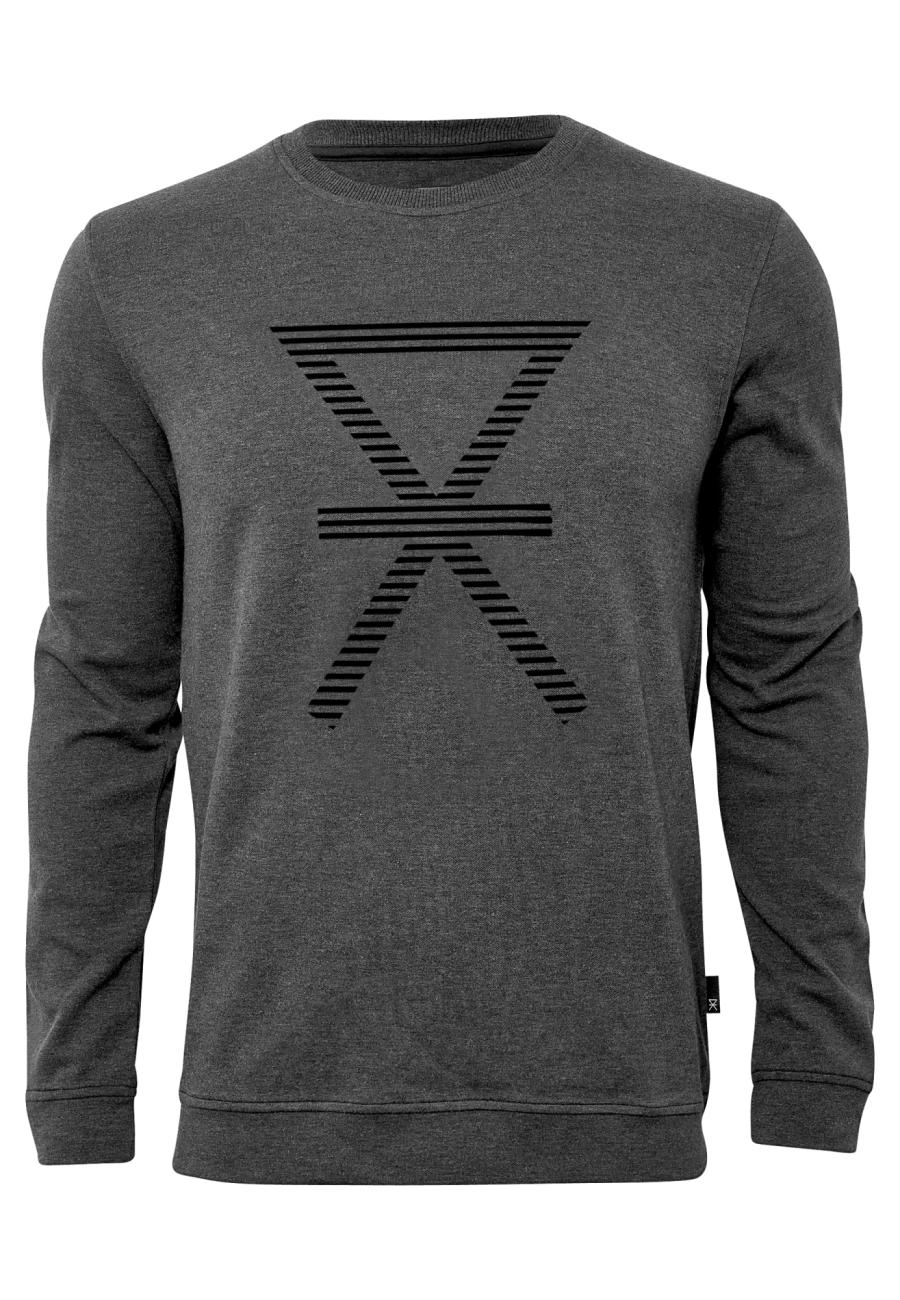 Sweatshirt, Bambus-Viskose, dunkelgrau