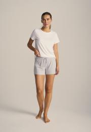 Sweatshorts | Bambus-Viskose | hellgrau melange -JBS of Denmark Women