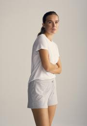 Sweatshorts | Bambus-Viskose | hellgrau melange -JBS of Denmark Women