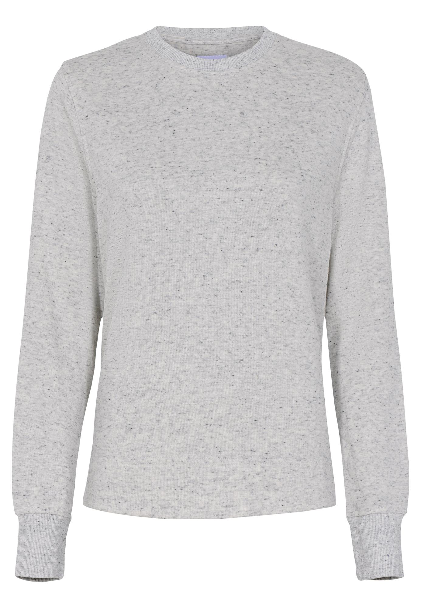 Sweatshirt, Bambus-Viskose, hellgrau