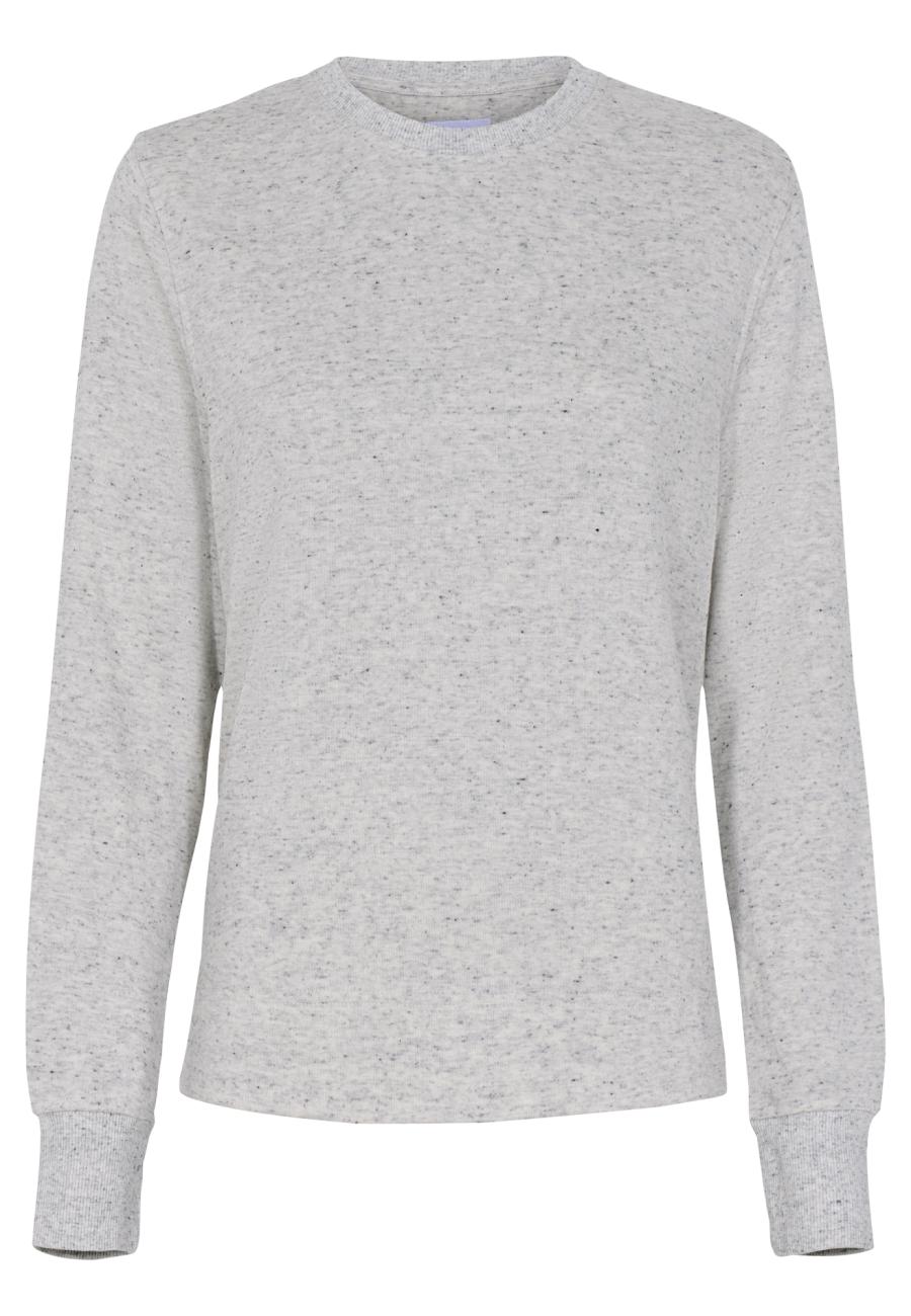 Sweatshirt, Bambus-Viskose, hellgrau