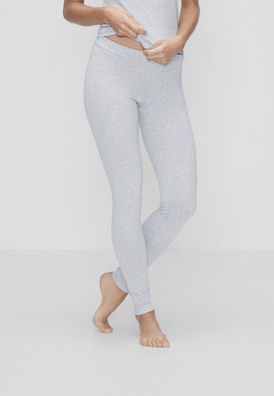 Leggings | Bambus-Viskose | hellgrau melange -JBS of Denmark Women