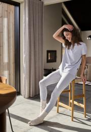 Leggings | Bambus-Viskose | hellgrau melange -JBS of Denmark Women