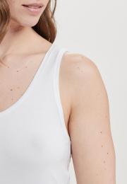 Tanktop | Bambus-Viskose | weiß -JBS of Denmark Women