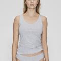 Trägertop, 2er-Pack | Bambus-Viskose | hellgrau melange -JBS of Denmark Women