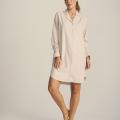 Nachthemd | Bambus-Viskose | sand gestreift -JBS of Denmark Women