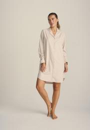 Nachthemd | Bambus-Viskose | sand gestreift -JBS of Denmark Women