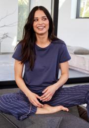 T-Shirt | Bambus-Viskose | lavendel -JBS of Denmark Women