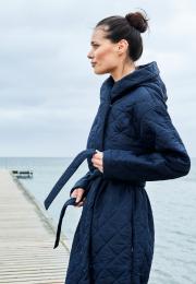 Bademantel, Fleece | Polyester | navy -JBS of Denmark Women