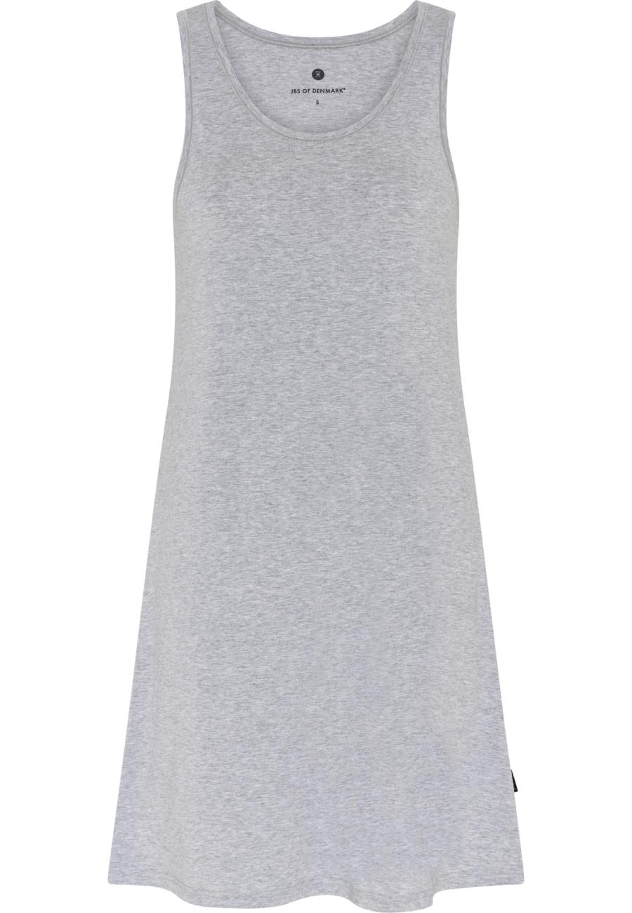 Jersey-Kleid | Bambus-Viskose | hellgrau melange -JBS of Denmark Women