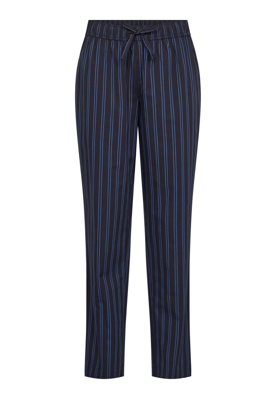 Pyjamahose | Bio-Baumwolle | navy gestreift -JBS of Denmark Unisex