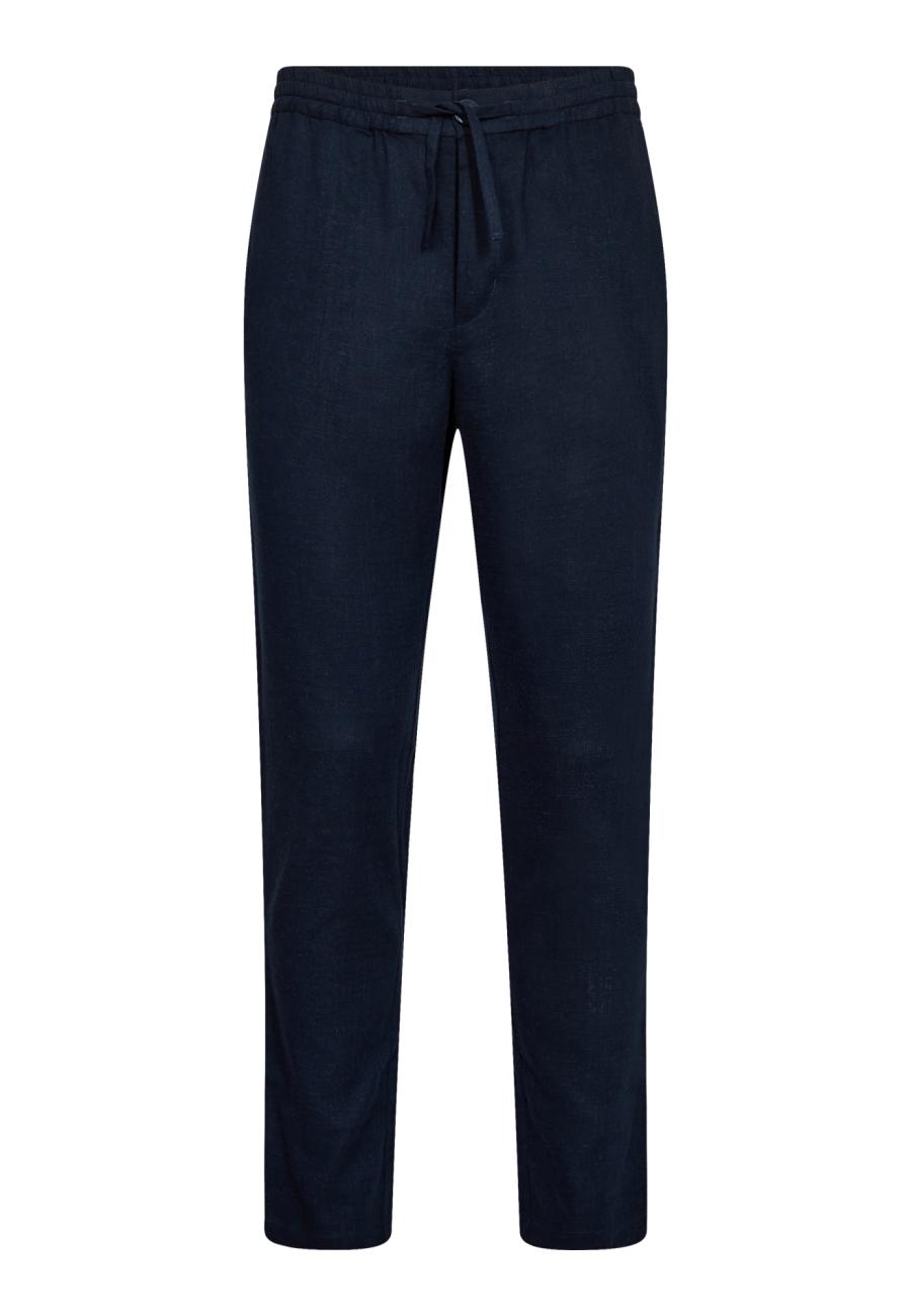 Hose | Bambus-Viskose &amp; Leinen | navy -JBS of Denmark Men