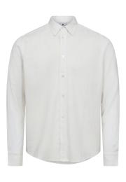 Hemd | Bambus-Viskose &amp; Leinen | weiß -JBS of Denmark Men