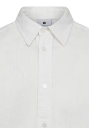 Hemd | Bambus-Viskose &amp; Leinen | weiß -JBS of Denmark Men