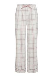 Pyjamahose, Flanell | 100% Bio-Baumwolle | rosa kariert -JBS of Denmark Women
