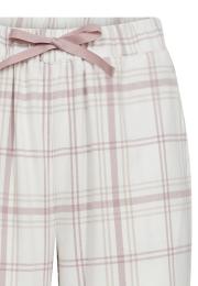 Pyjamahose, Flanell | 100% Bio-Baumwolle | rosa kariert -JBS of Denmark Women