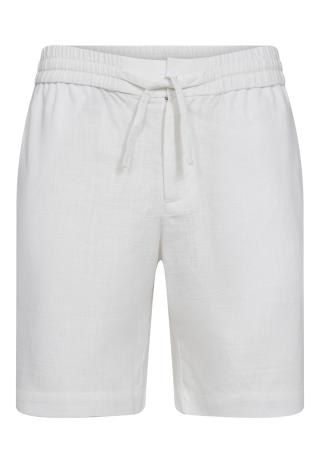 Shorts, Bambus-Viskose &amp; Leinen, weiß
