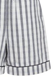 Pyjamashorts, Flanell | 100% Bio-Baumwolle | grau kariert -JBS of Denmark Women