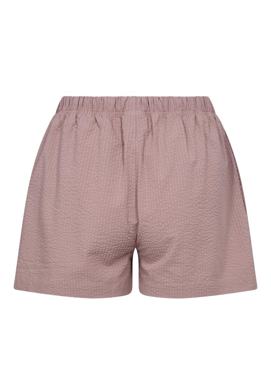 Pyjamashorts, Seersucker | Bambus-Viskose | rosé -JBS of Denmark Women