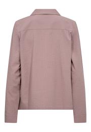 Pyjama-Hemd, Seersucker | Bambus-Viskose | rosé -JBS of Denmark Women