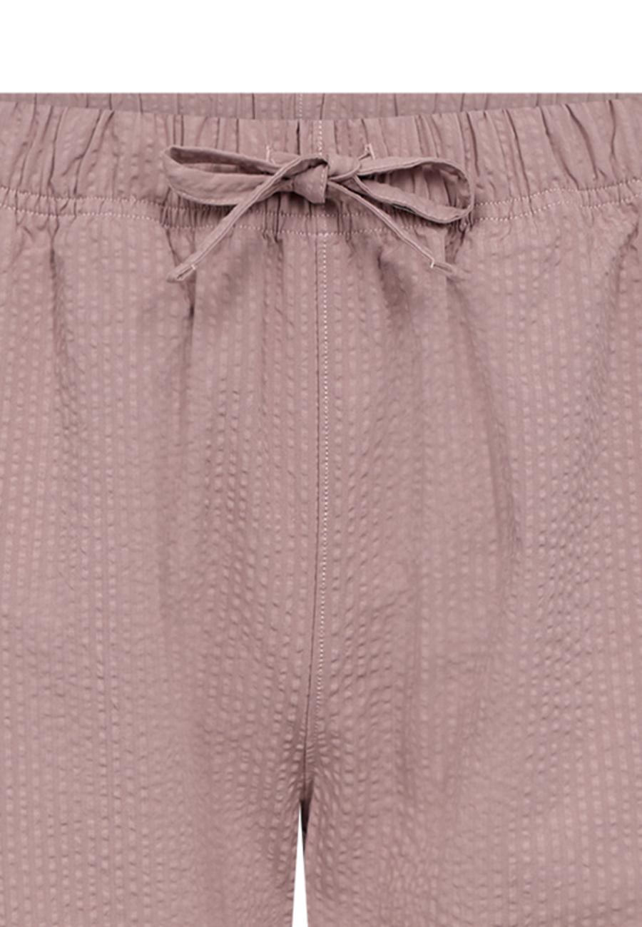 Pyjamahose, Seersucker | Bambus-Viskose | rosé -JBS of Denmark Women