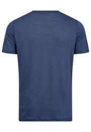 T-Shirt | 100% Bio-Wolle | blau -JBS of Denmark Men
