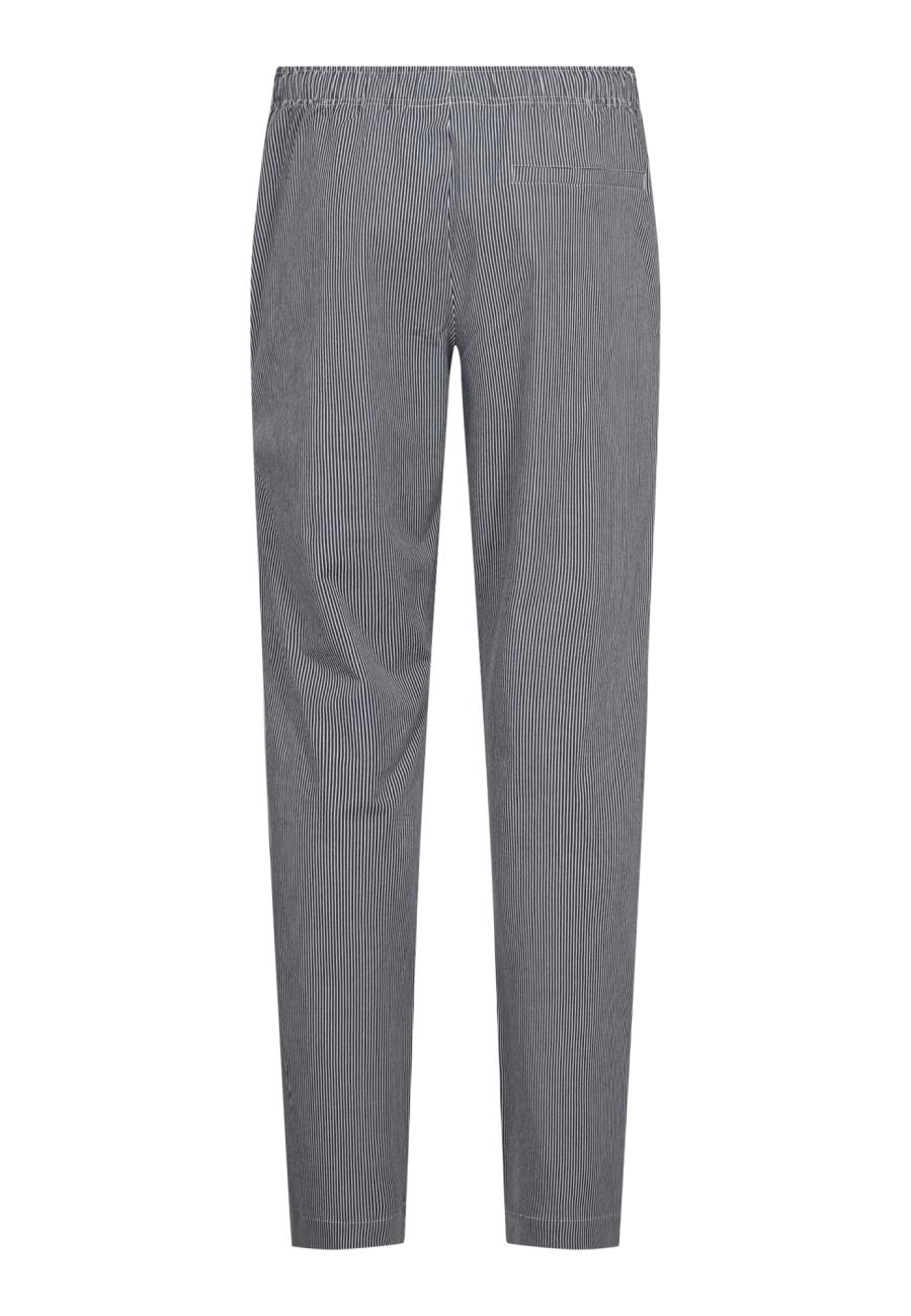 Pyjamahose, Bambus-Viskose, navy gestreift