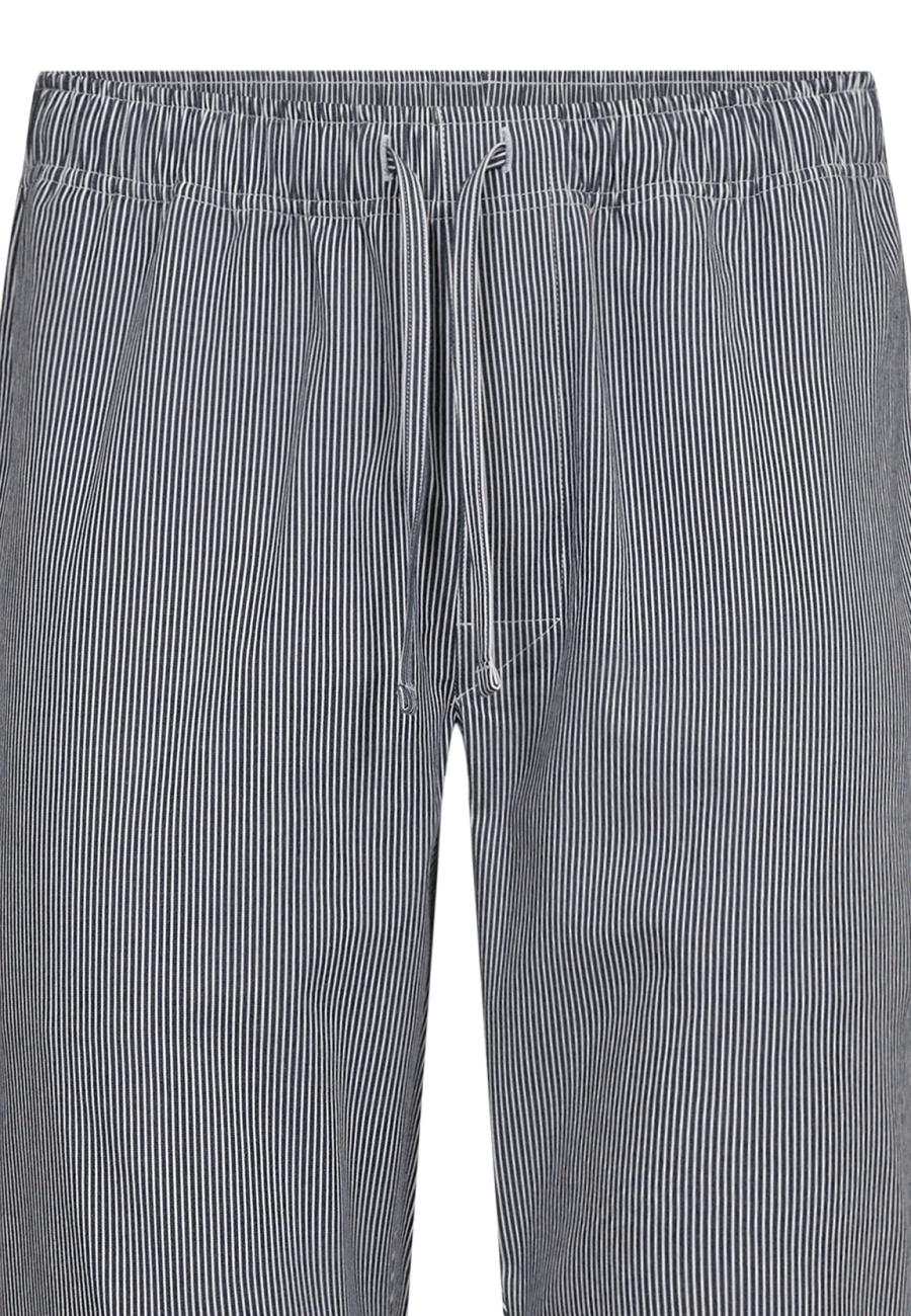 Pyjamahose, Bambus-Viskose, navy gestreift