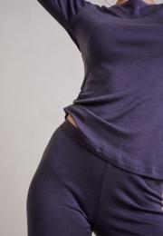 Langarm-Shirt | 100% Bio-Wolle | lavendel -JBS of Denmark Women