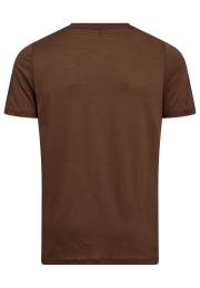 T-Shirt | 100% Bio-Wolle | braun -JBS of Denmark Men