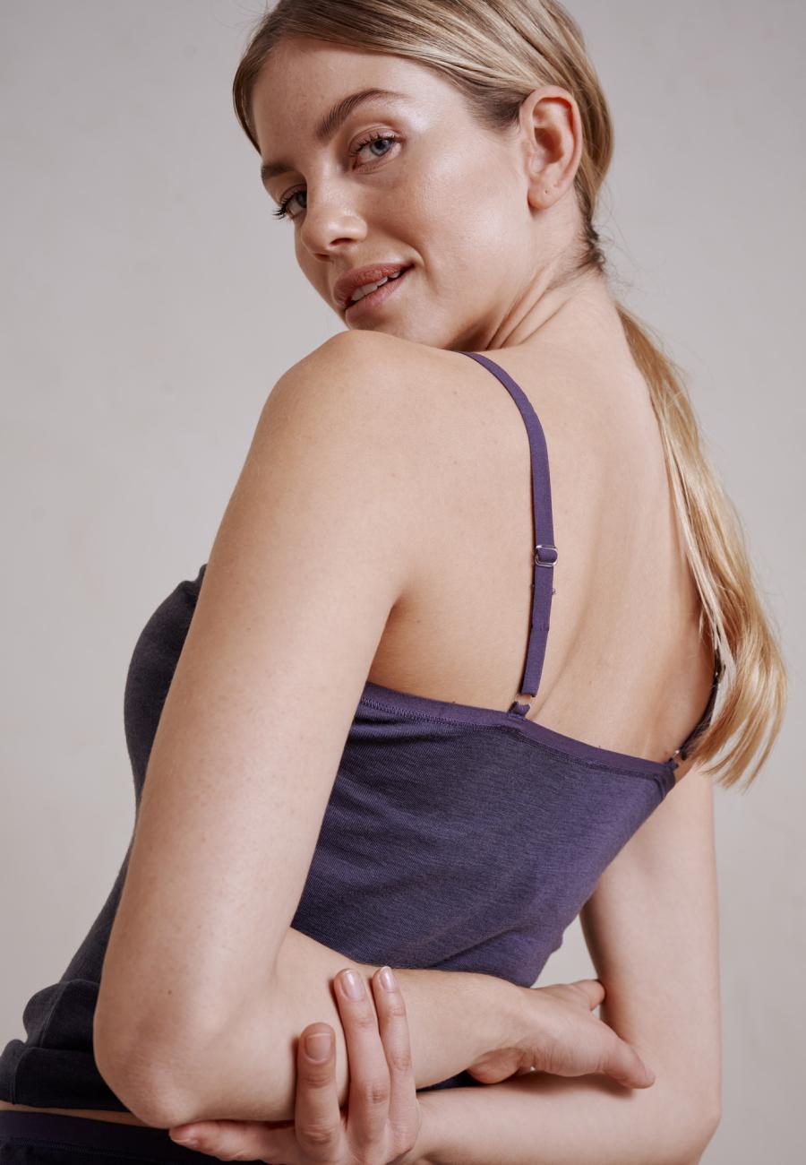 Trägertop | 100% Bio-Wolle | lavendel -JBS of Denmark Women