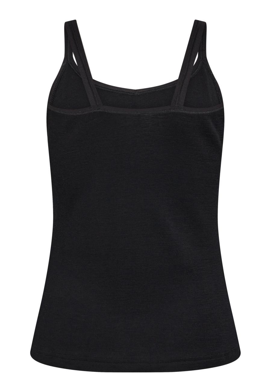 Trägertop | 100% Bio-Wolle | schwarz -JBS of Denmark Women