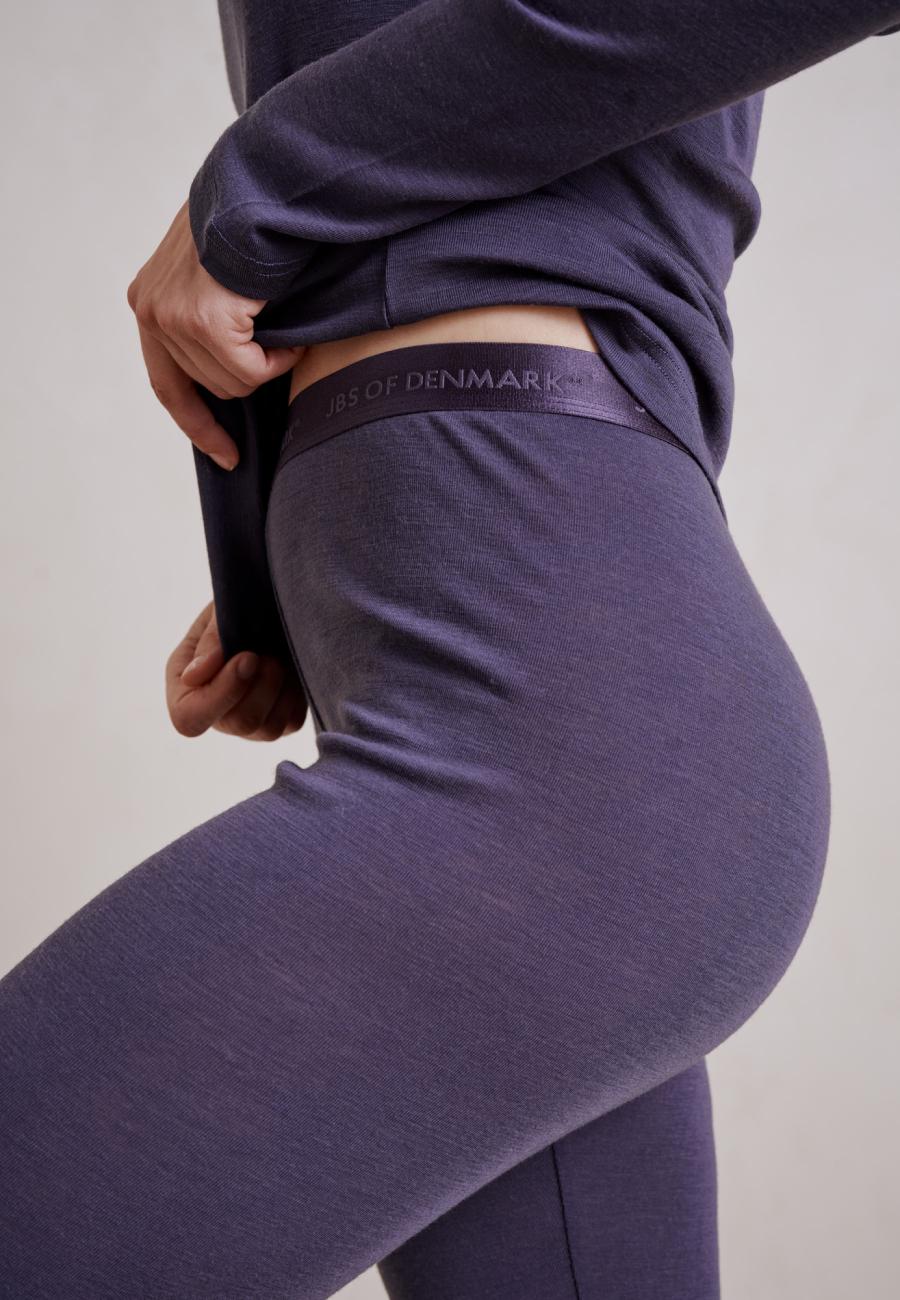 Leggings | 100% Wolle | lavendel -JBS of Denmark Women