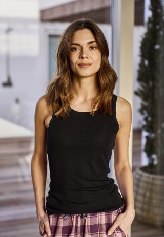 Tanktop | 100% Bio-Wolle | schwarz -JBS of Denmark Women