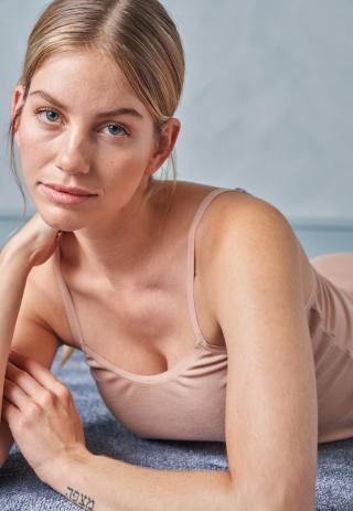 Trägertop | 100% Bio-Wolle | nude -JBS of Denmark Women