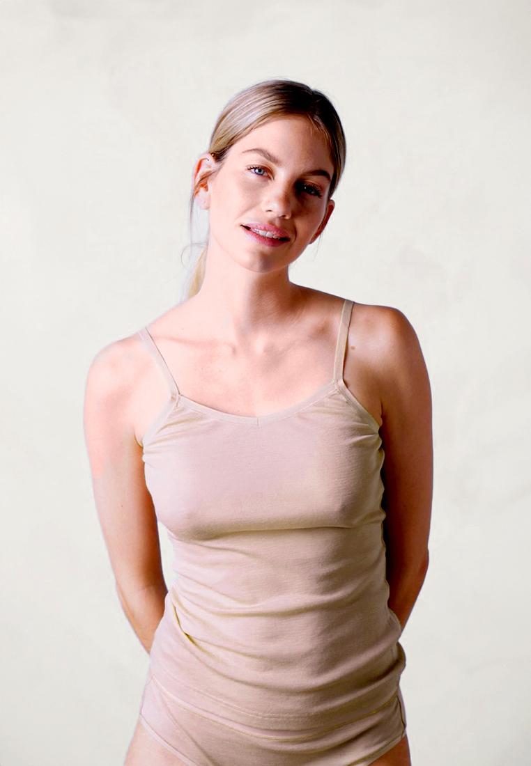 Trägertop | 100% Bio-Wolle | nude -JBS of Denmark Women