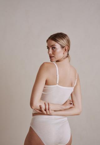 Trägertop | 100% Bio-Wolle | elfenbein -JBS of Denmark Women