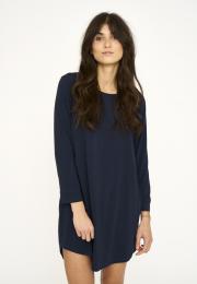 Big-Shirt, Langarm | Bambus-Viskose | navy -JBS of Denmark Women