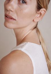Tanktop | 100% Bio-Wolle | elfenbein -JBS of Denmark Women