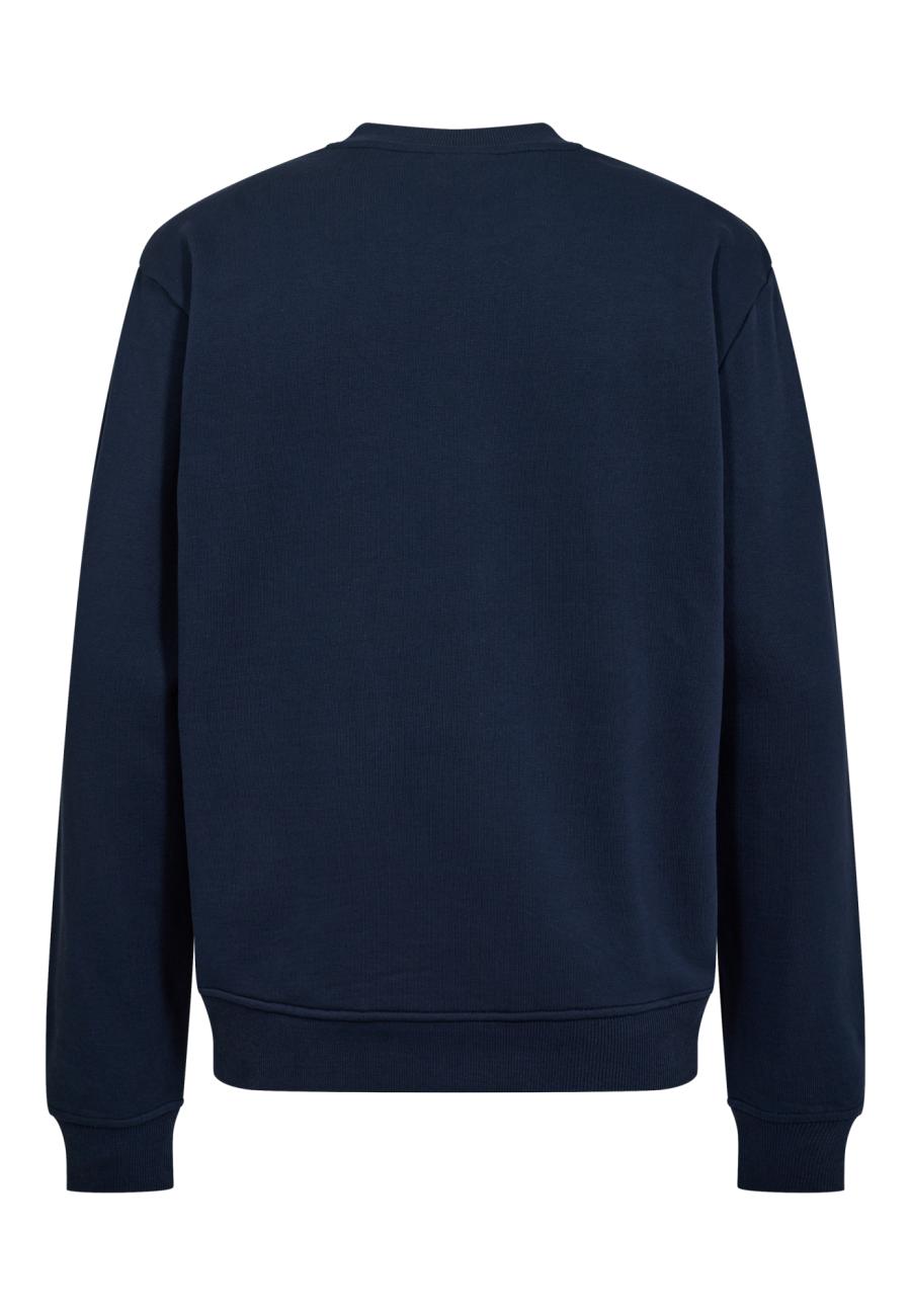 Sweatshirt, Schriftzug | 100% Bio-Baumwolle | navy -JBS of Denmark Men