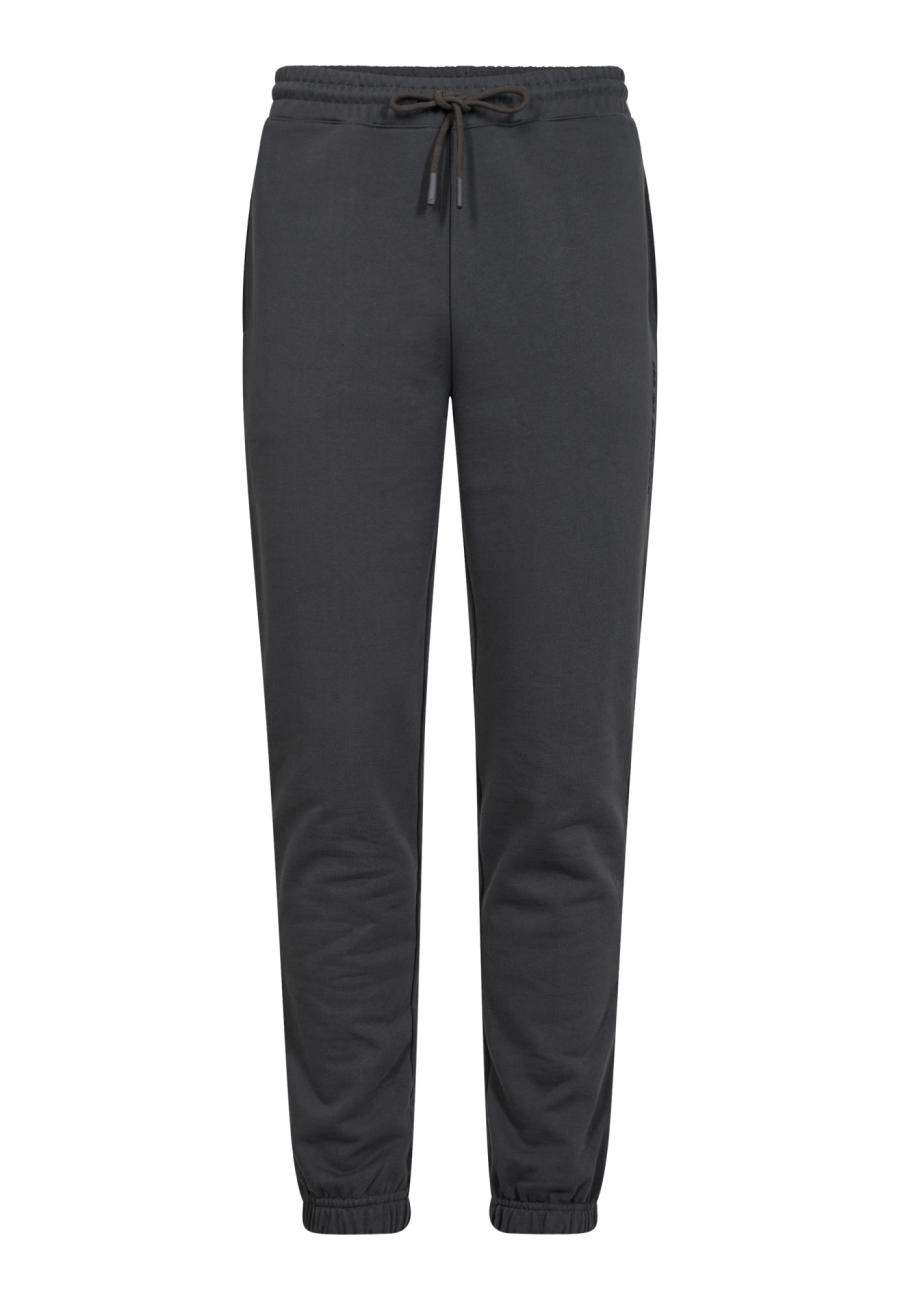 Sweatpants, Schriftzug | 100% Bio-Baumwolle | dunkelgrau -JBS of Denmark Men